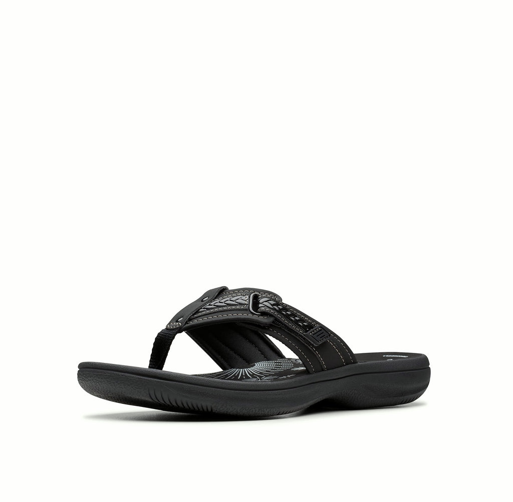 Clarks Women's Breezey Sun Sandal Cloudstepper Comfort