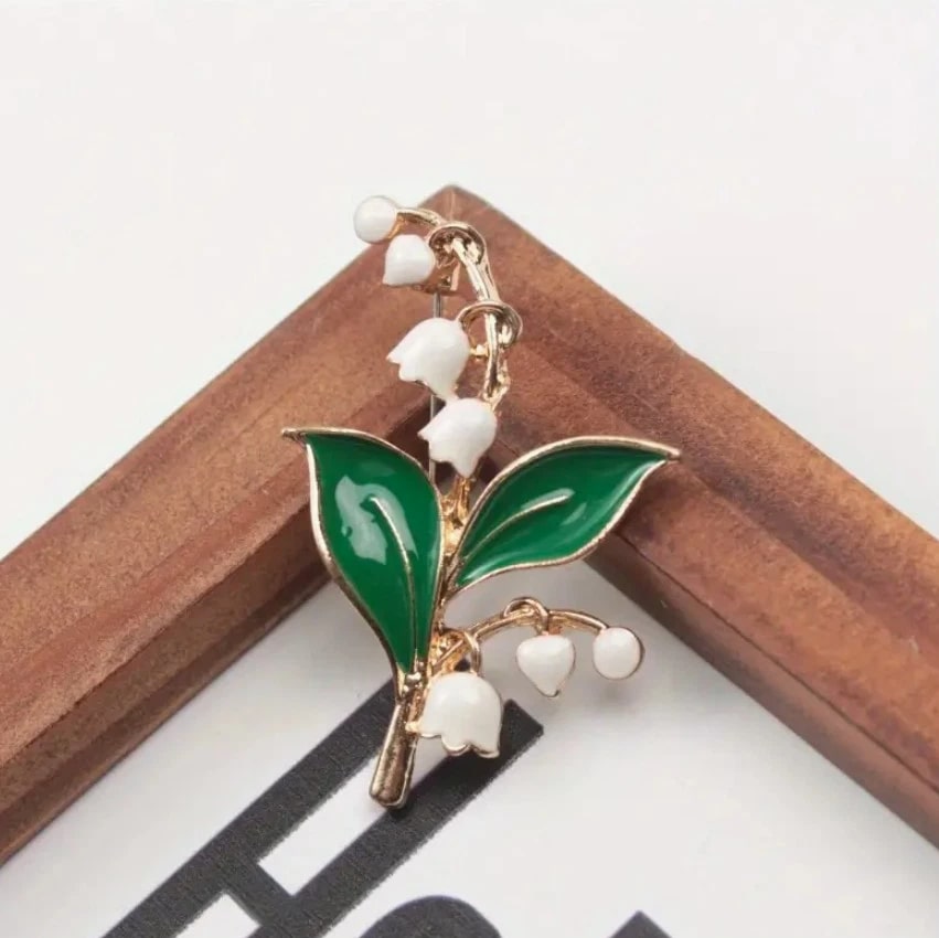 Elegant Plant Flower Brooch Clothing Accessories Fashionable Ladies' Brooches