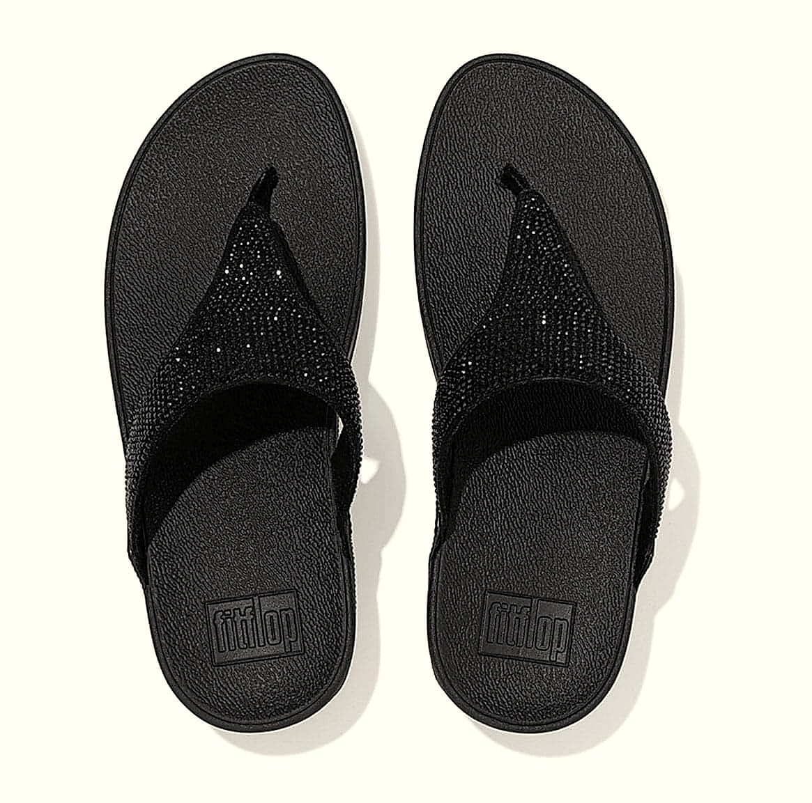FitFlop Women's Lulu Crystal Toe-Post Sandal