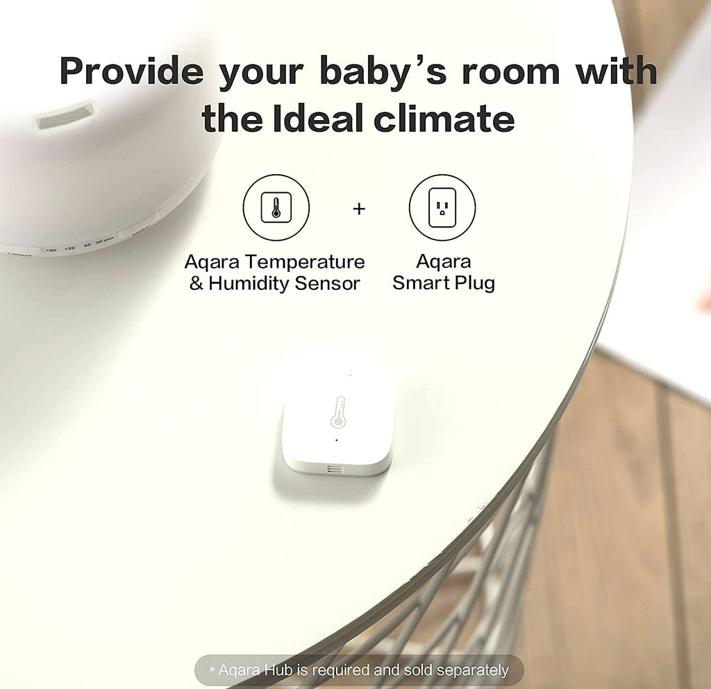 Aqara M100 Zigbee Hub with 3 Temperature Humidity Sensors
