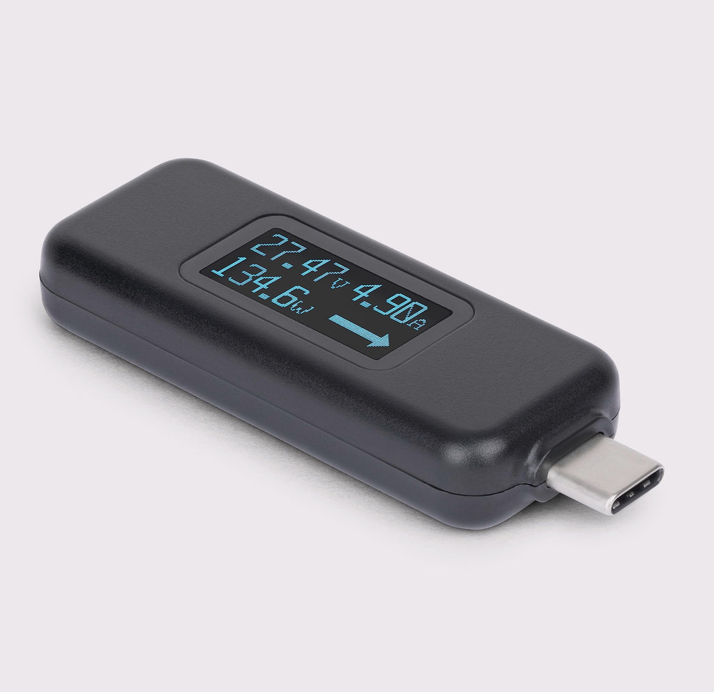 StarTech USB-C Power Tester, 240W PD EPR Digital Multimeter
