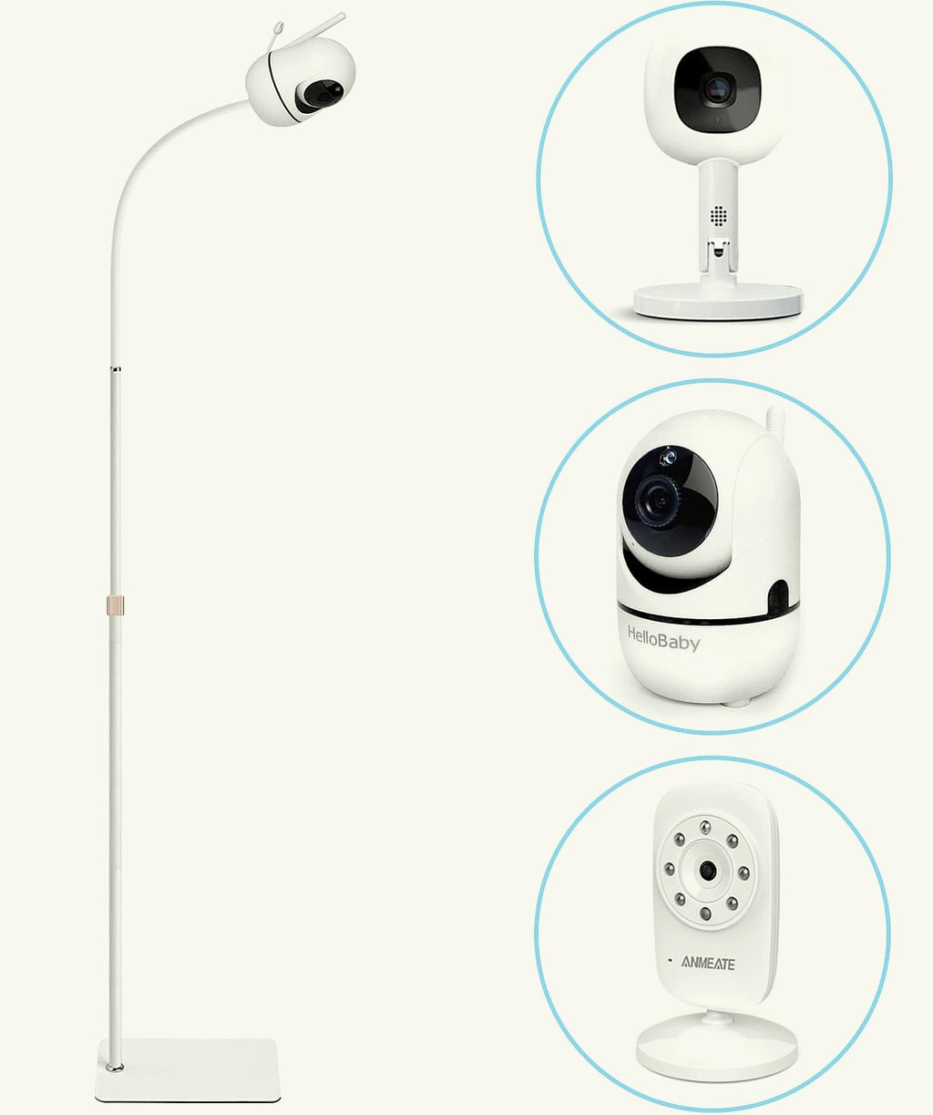 AISVAN Adjustable Height Baby Monitor Floor Stand for Hellobaby