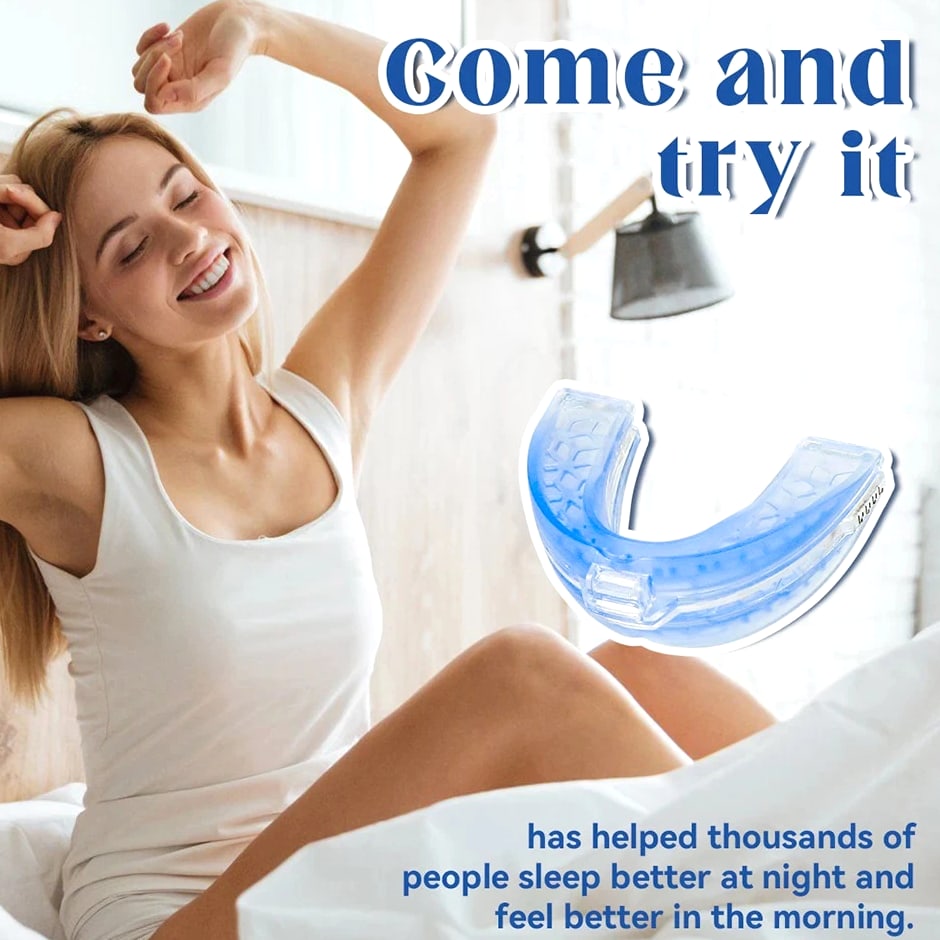 Stop Snoring Bruxism Silicone Mouth Guard Improve Sleeping Teeth Bruxism