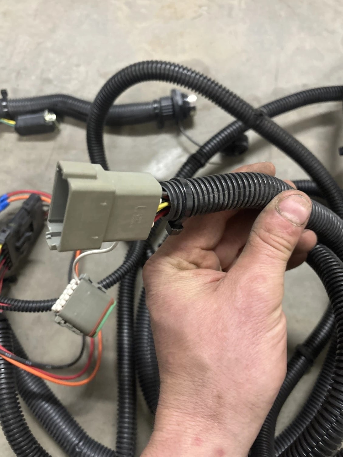 John Deere GreenStar Ready Parallel Tracking Cab Wiring Harness PF80802