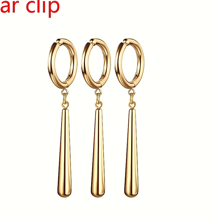 BONISKISS Zorro Dangle Earrings Stainless Steel Roronoa
