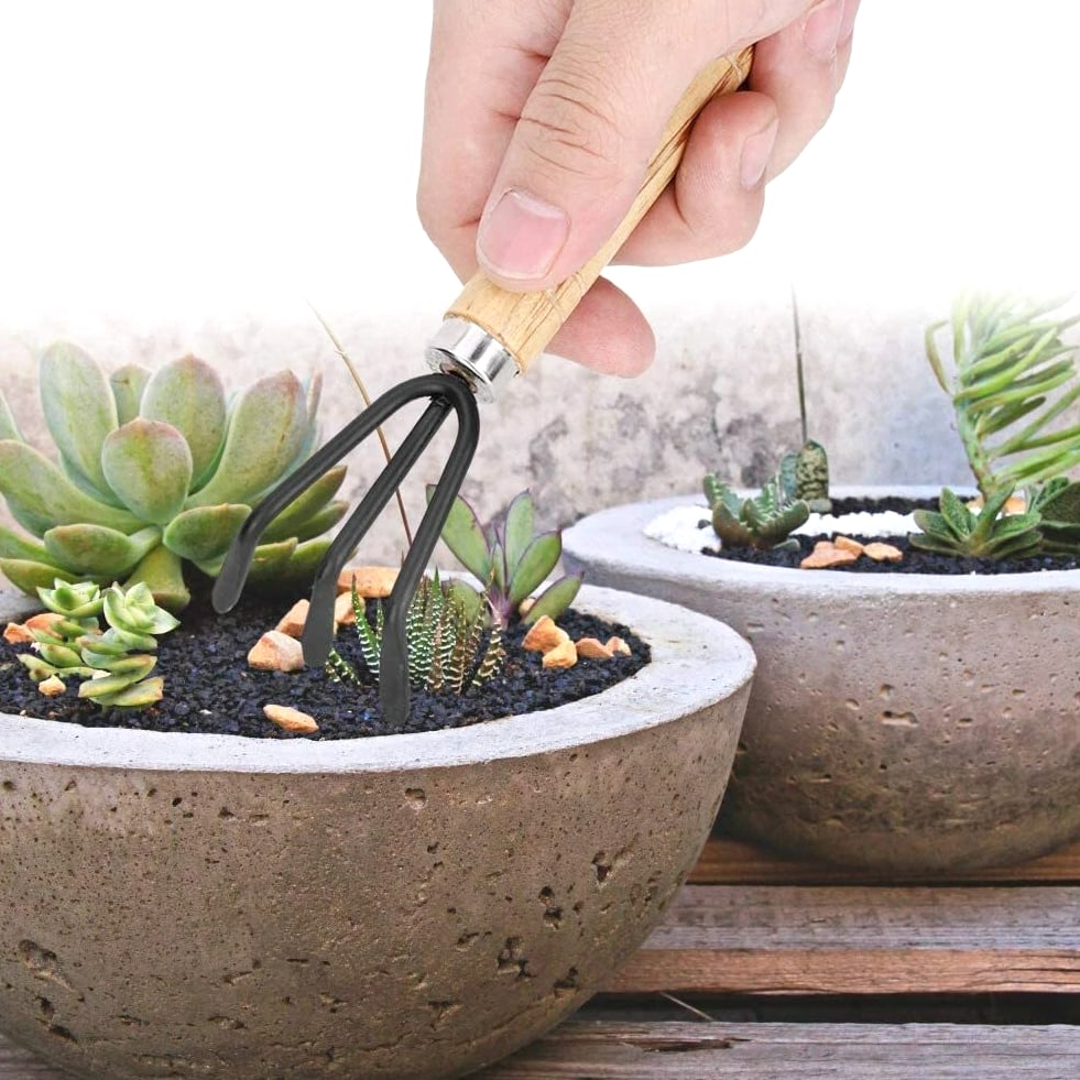Home Gardening Tool Kit Mini Plant Garden Tools Spade Rake Shovel Piece Set Gift