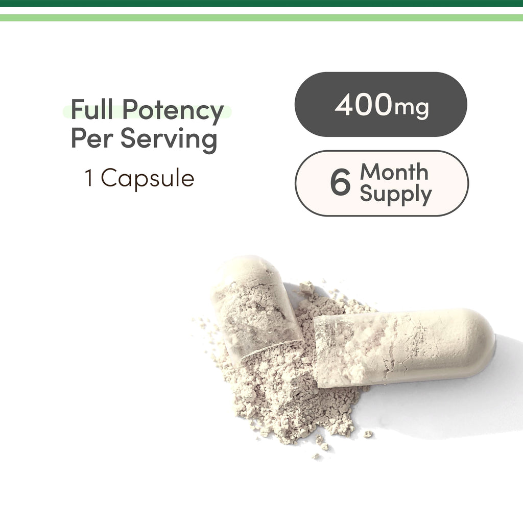 Double Wood Supplements Magnesium Glycinate 400mg, 180 Capsules