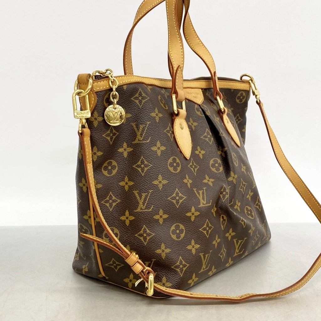 Louis Vuitton Monogram Palermo PM Handbag M40145 Brown 2-way bag f... GZl1h9zh