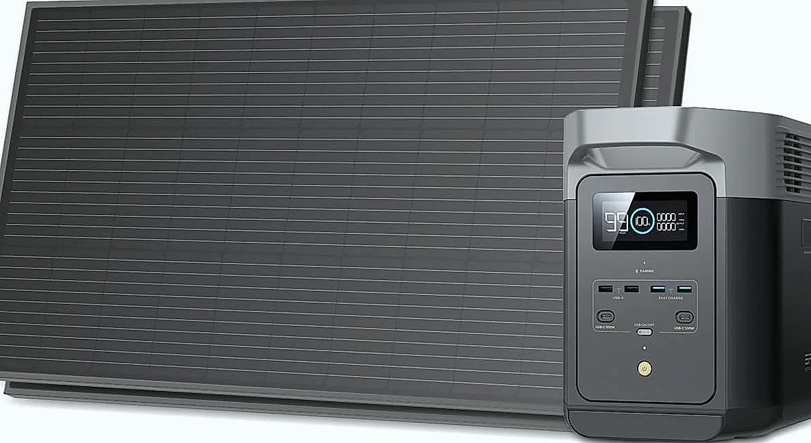 EcoFlow DELTA 3 1024Wh LiFePO4 Portable Power Station