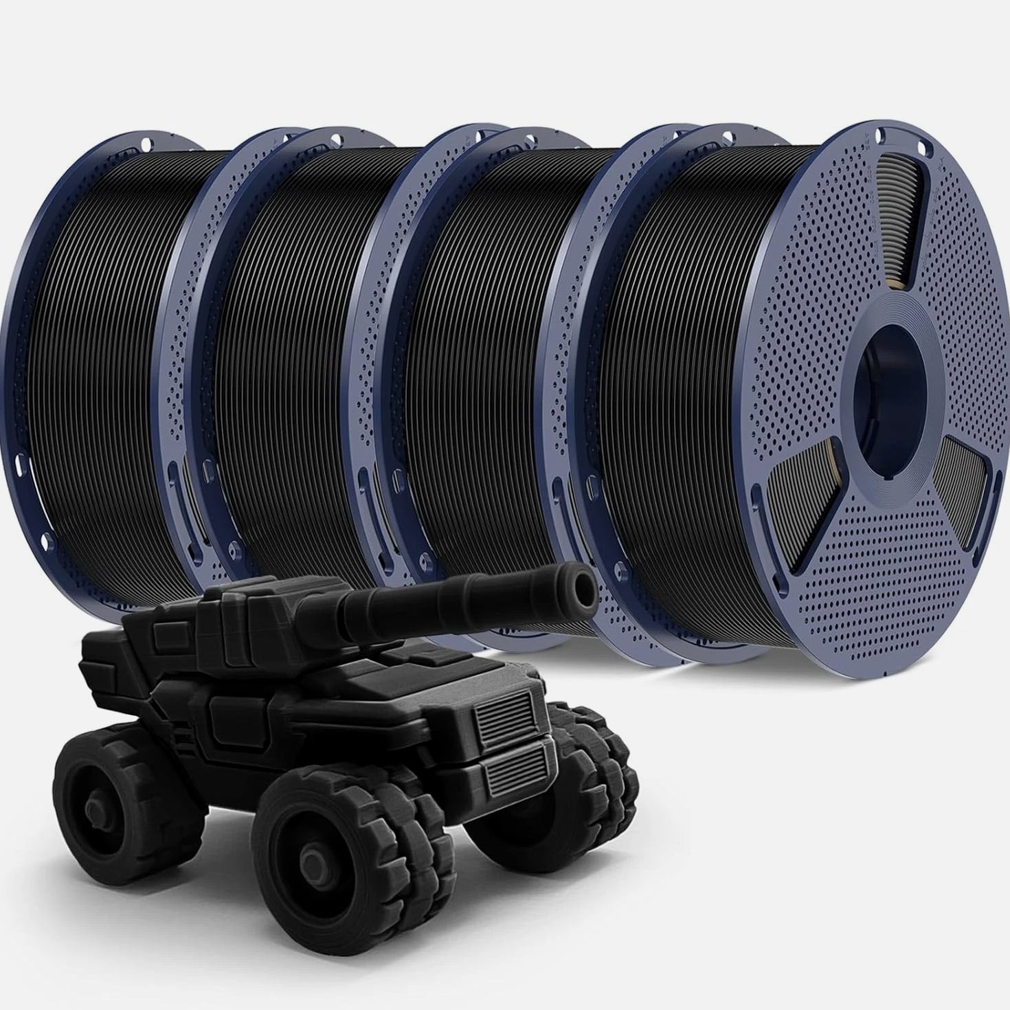 PETG Filament 1.75Mm, Ultra Tough, Heat Optimized, Odorless, 4Kg(8.8Lbs) SUNLU P
