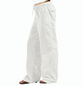 FURCW Women's Cotton Linen High Waist Loose Casual Pants