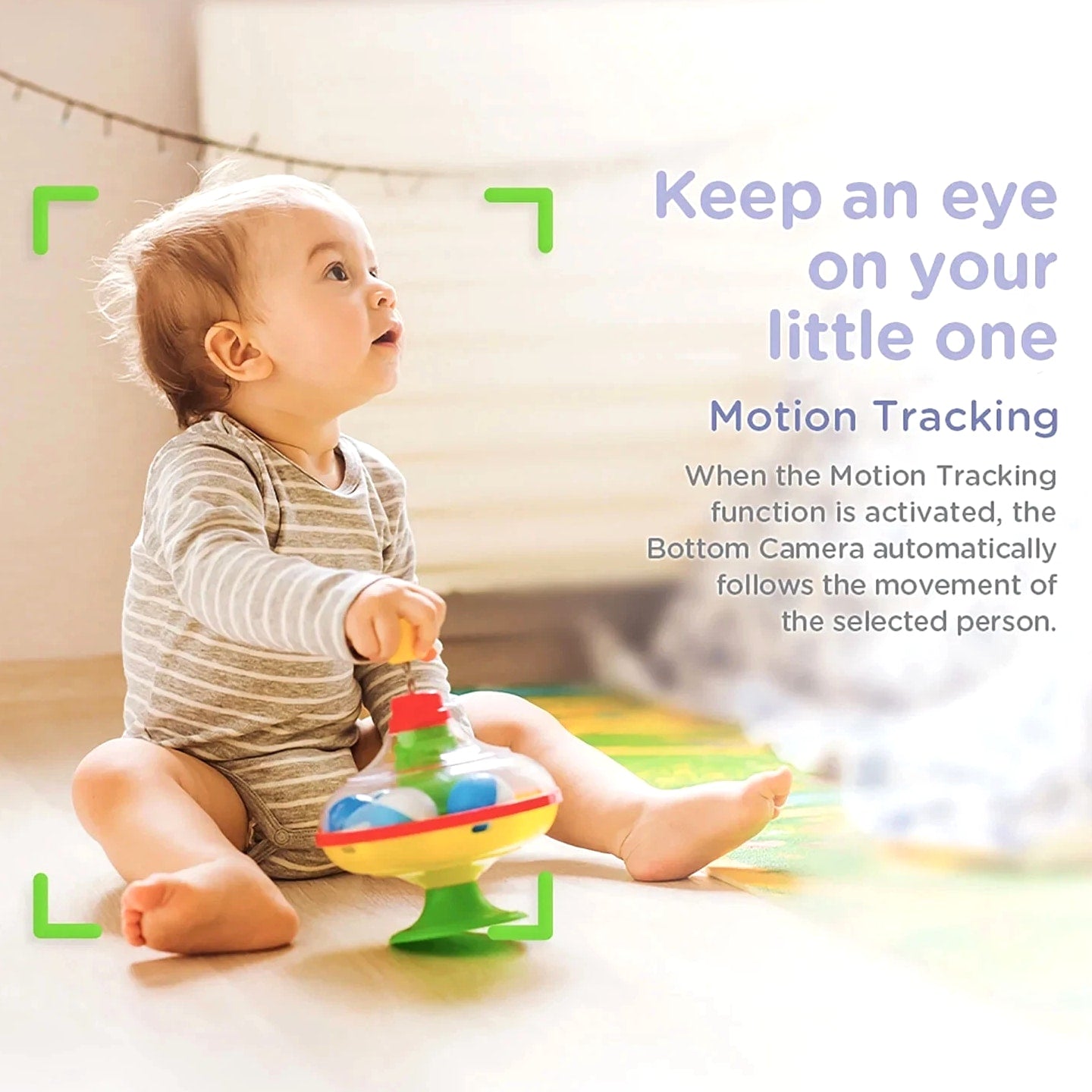 ✅ Hubble Smart Baby Monitor Dual View Wi-Fi for Toddlers 5" Parent Unit Viewer ✅