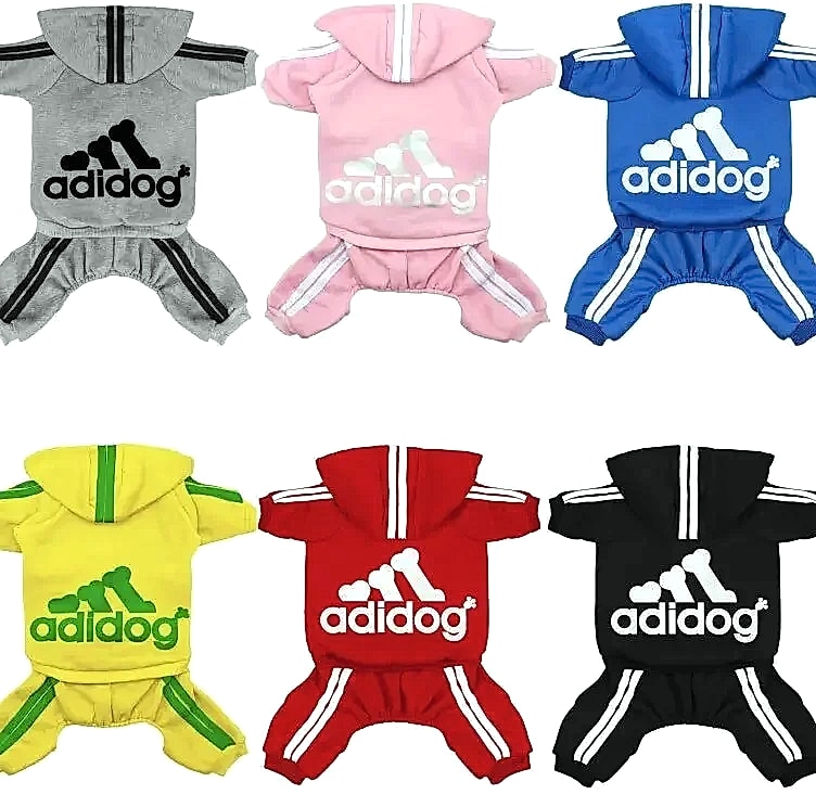 WANGMEOW Adidog Dog Jumpsuit Warm Hoodies Pet Clothing