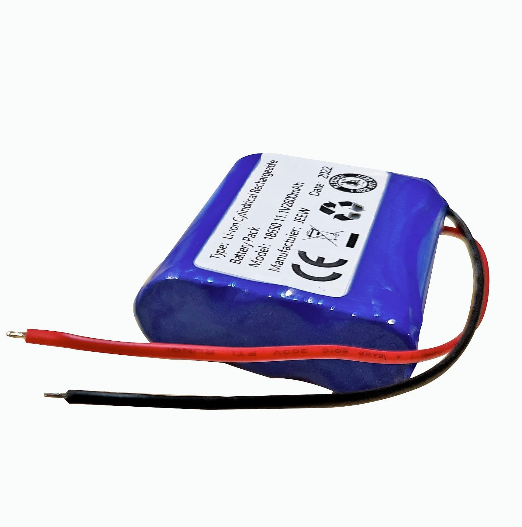 FixtureDisplays 18650 Li-ion Battery Pack 12V 2600mAh Rechargeable