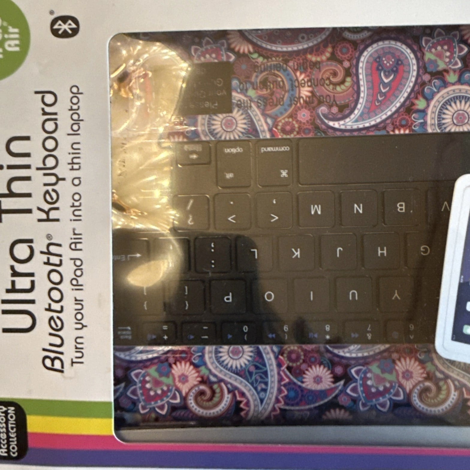 Digital Gadgets Ultra Thin Bluetooth Keyboard For iPad Mini  Open Box Never Used