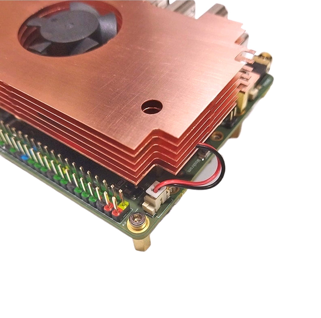 QMZRZVEYT Rock 5B+ Copper Case Active Cooling Radiator