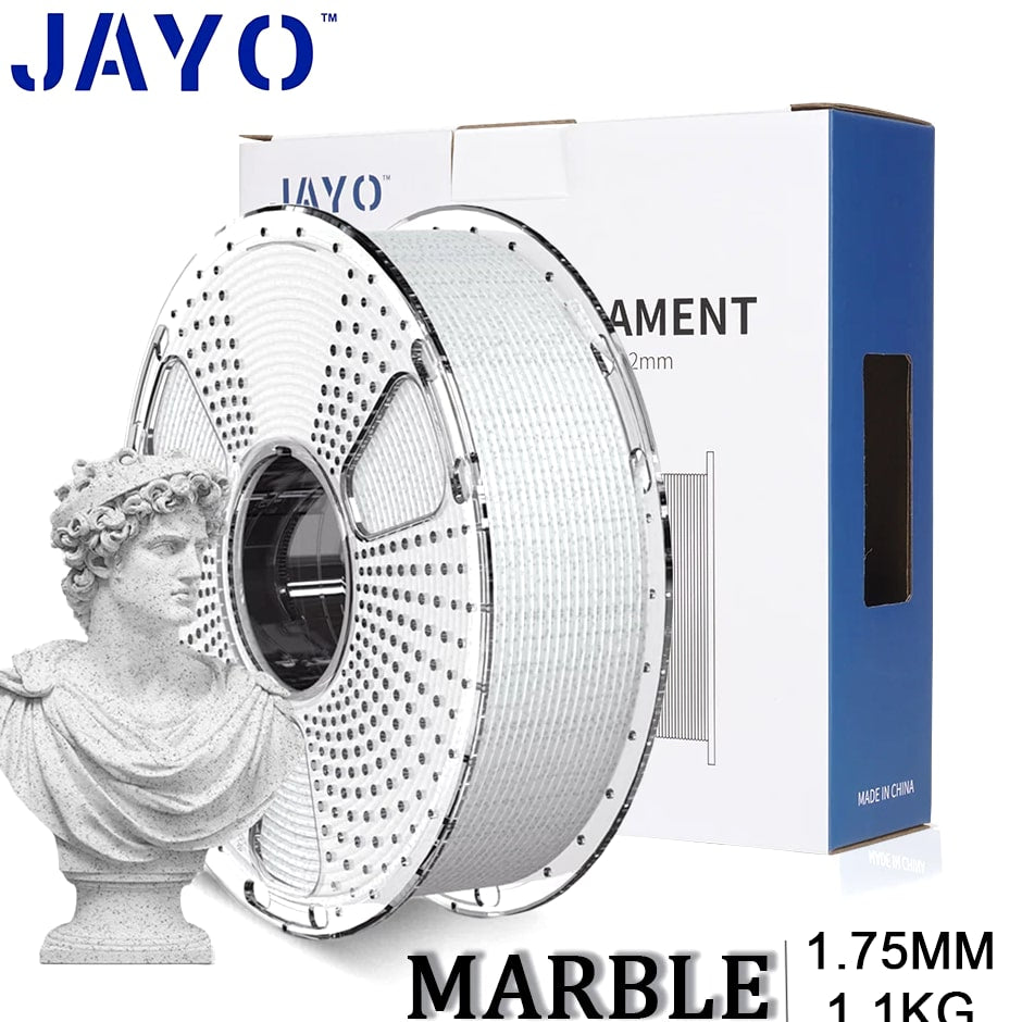 JAYO 1.1KG High Speed Marble 3D Printer Filament PLA 1.75MM with Spool