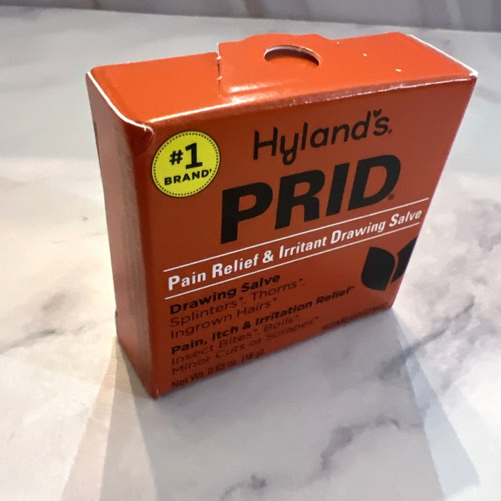 Hyland's PRID Drawing Salve, Topical Skin Irritation Relief for Splinters
