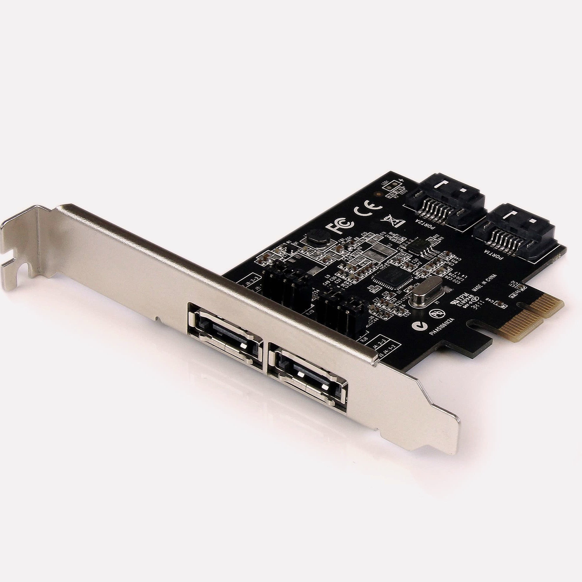 StarTech PEXESAT322I 2-Port PCIe SATA eSATA Controller Card