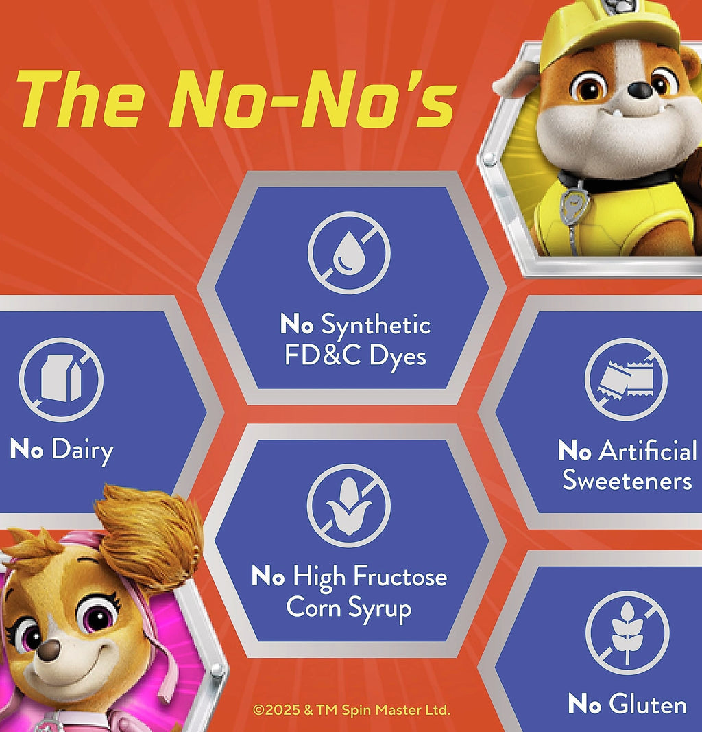 Lil Critters Paw Patrol Daily Gummy Multivitamin for Kids