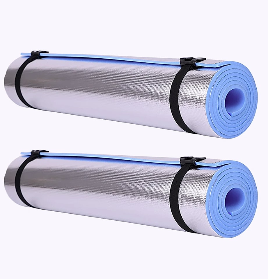 Waterproof Yoga Mat with Aluminum Layer Exercise Fitness