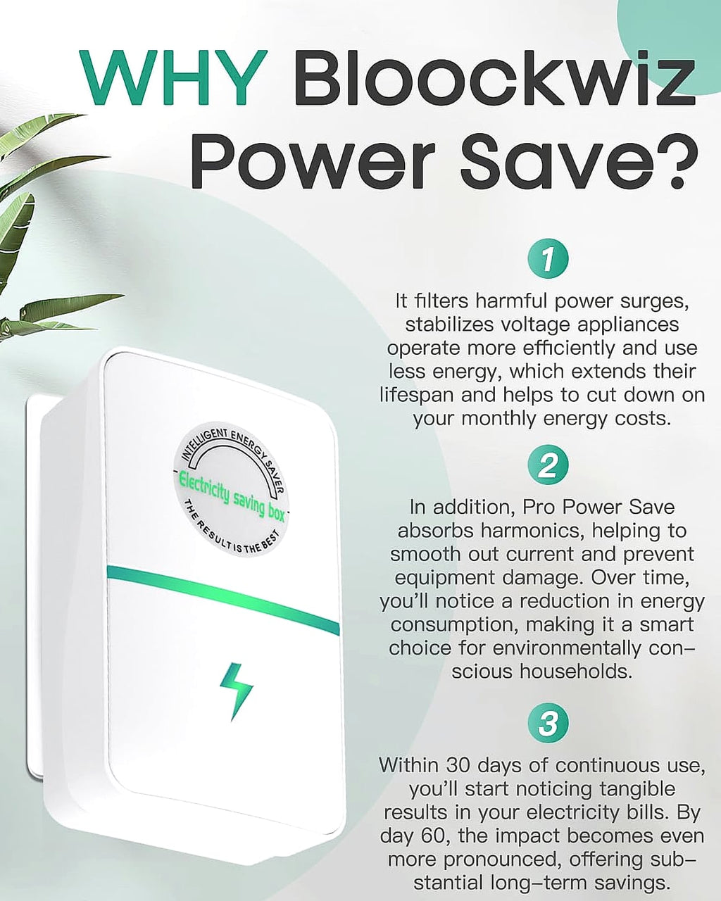 Bloockwiz Stopwatt SmartPlug 6-Pack voltage stabilizer 90-250V