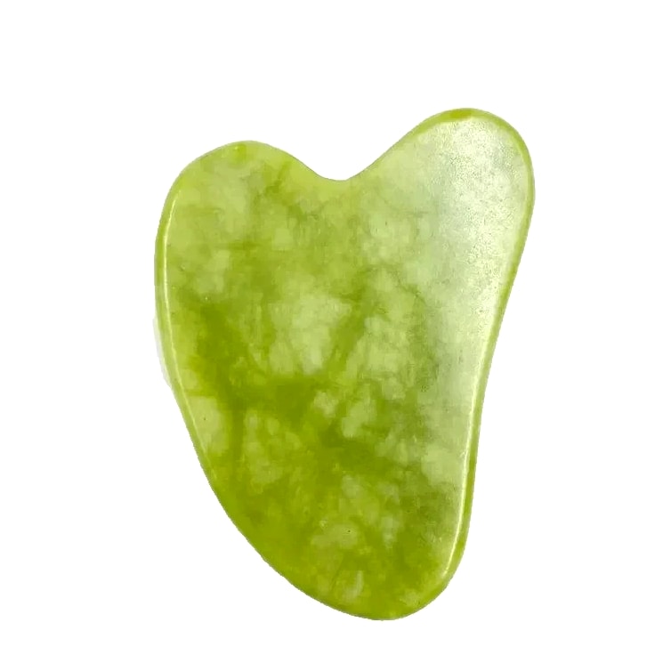 Jade Gua Sha Stone Gua Sha Massage Tool, Guasha Tool for Face and Body Skin