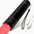 Vilnason Red Light Therapy Flashlight 660nm 850nm LED