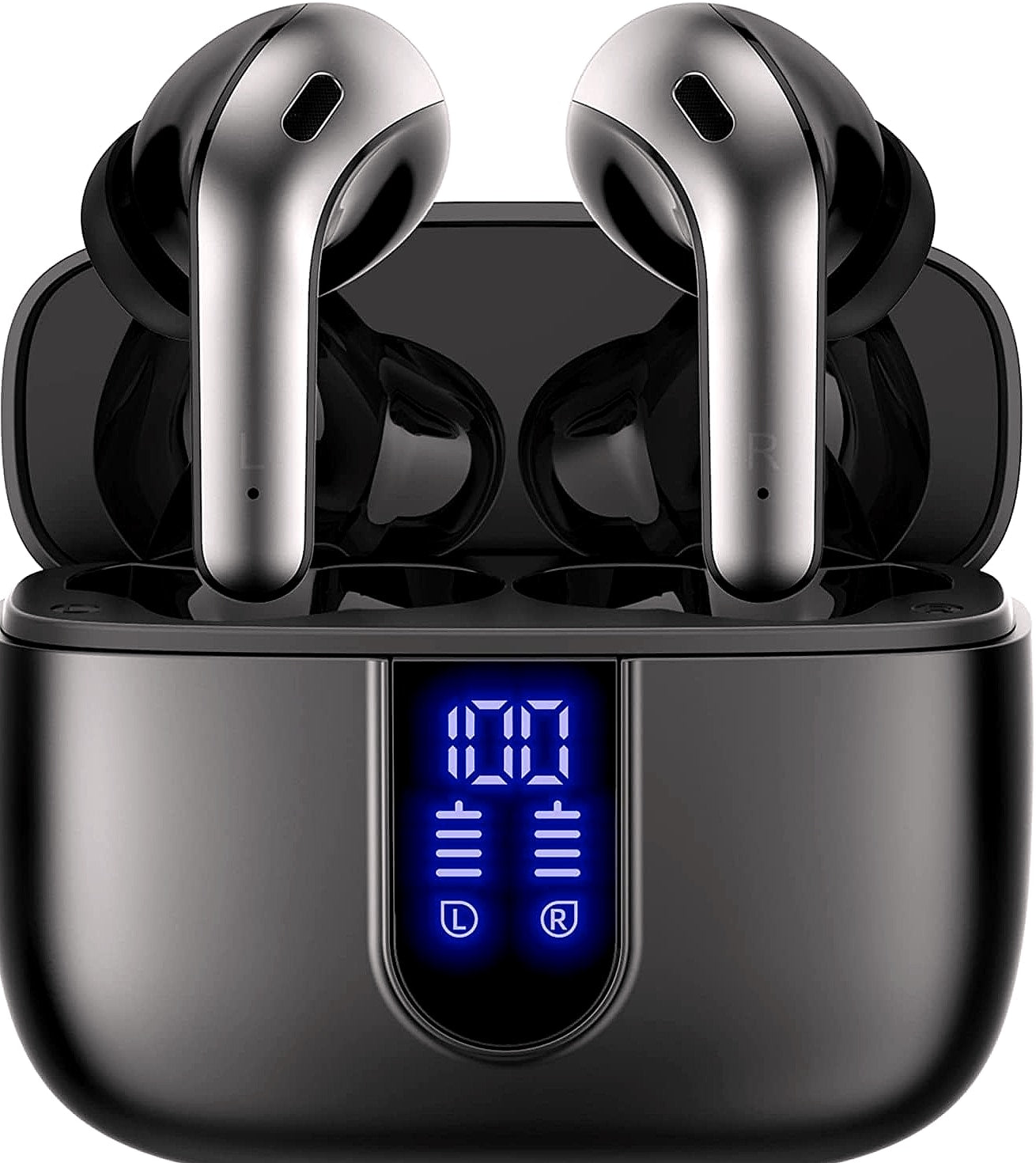 TAGRY Bluetooth Earbuds 60H Playback Wireless Charging IPX5