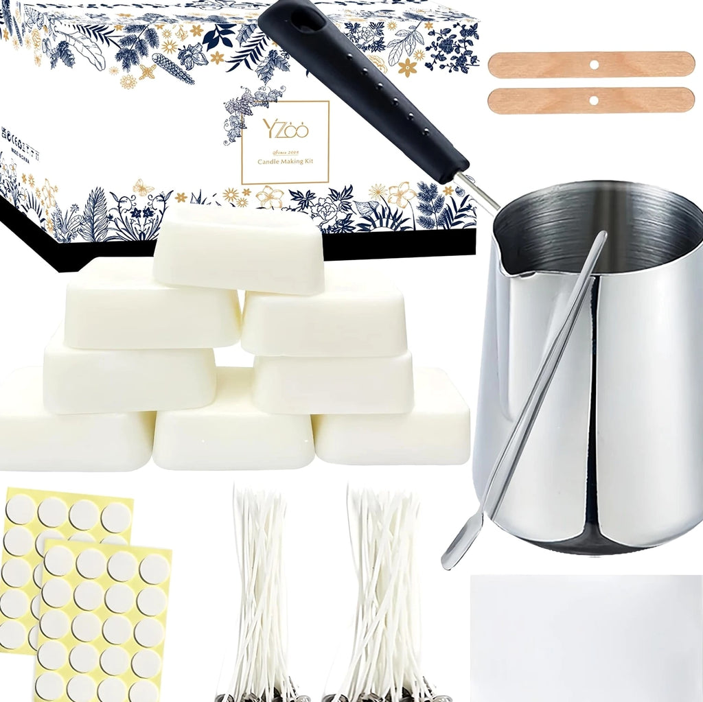Candle Making Kit for Adults Beginners, Medium Candle, Multi-Color
