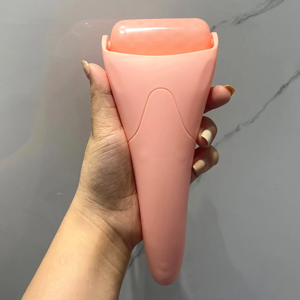 Facial Ice Roller - Skin Care Tool for Pore Minimizing & Skin Brightening