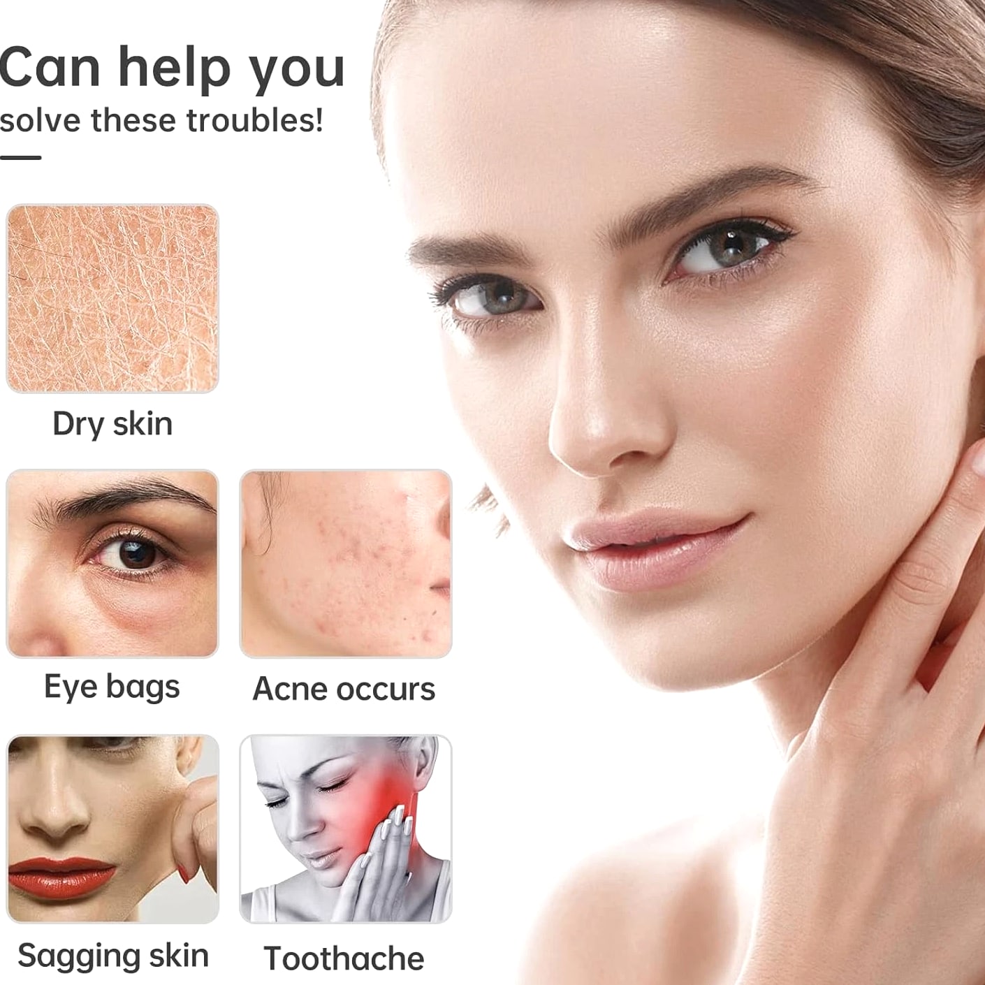 Ice Roller for Face and Eye - Ice Facial Roller, Aesthetic Skin Care Tools Gifts
