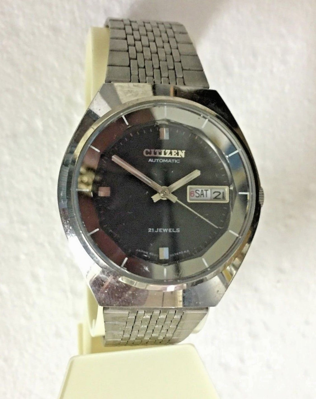 Citizen Exceed Vintage Watch Head Only Wristwatch Quartz Used Cosmetic