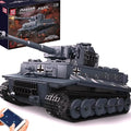 Mould King MOC Tiger Tank Building Blocks Military Vehicle Model