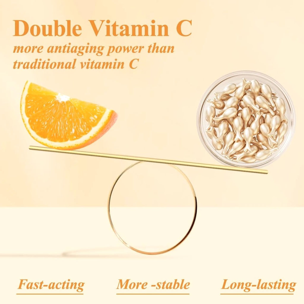 Vitamin C Super Serum for Face - Anti-Aging Skincare Facial Serum with Vitamin E