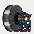 Rainbow Silk PLA Filament 1.75mm 1KG Gradient 3D Printer Materials Color Change