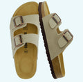 CUSHIONAIRE Lane Cork Footbed Womens Sandals with Arch Support