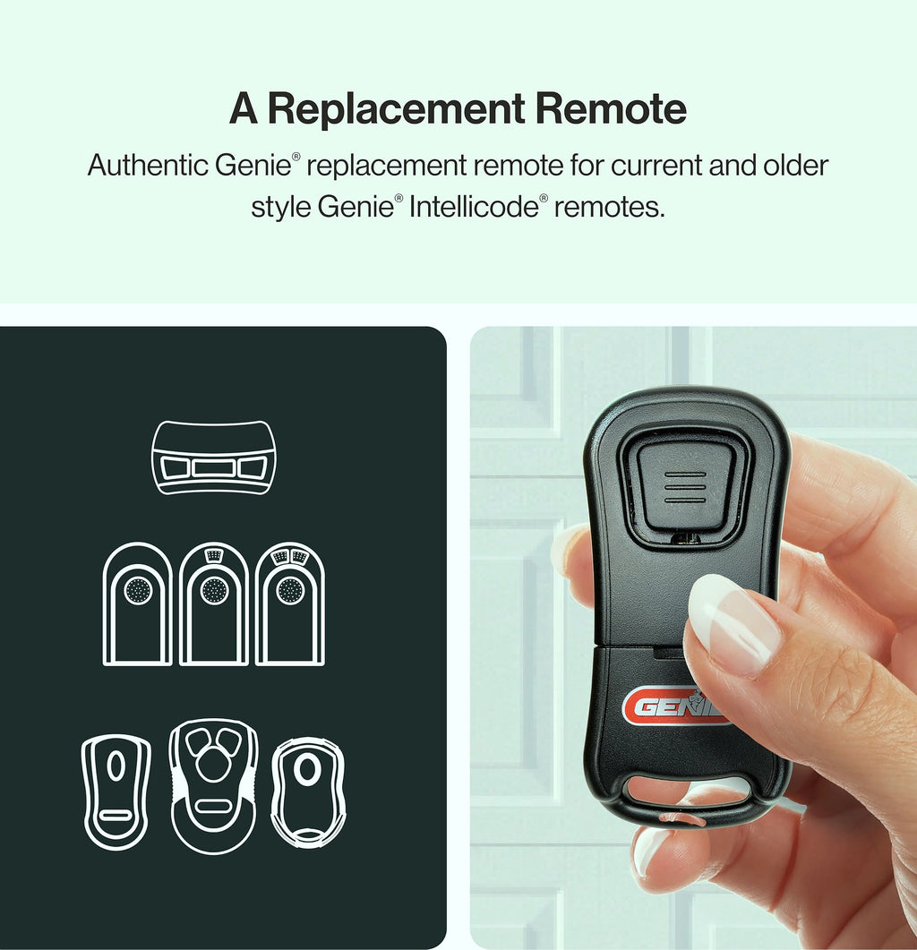 Genie G1T-BX Single Button Garage Door Opener Remote