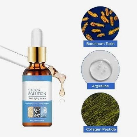 Olavita Facial Serum, Liquid Anti Aging Solution, Vitamin C & E Gel, ...