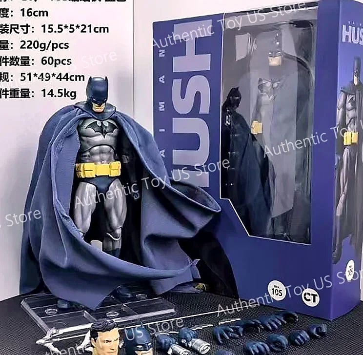 Hot Toys Mafex 105 Batman Hush Blue Version Action Figure
