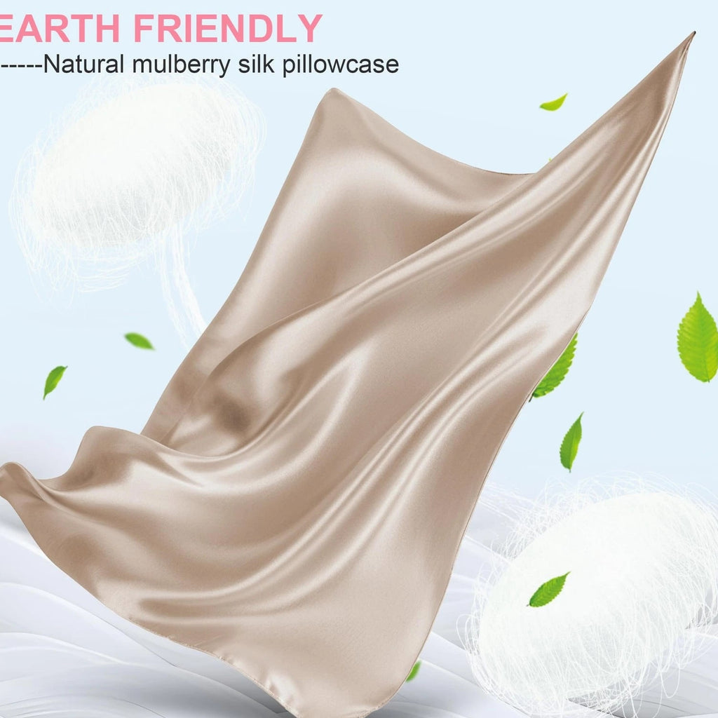 Silk Body Pillow Cover with Zipper, Mulberry Silk Pillowcases Body Size, Ult...