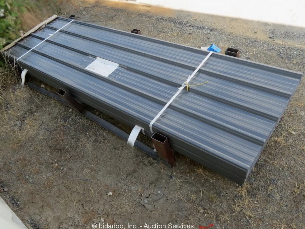 Aboss Q235 Steel Siding Roofing Material Sheets 116" (100) DAMAGED bidadoo -New