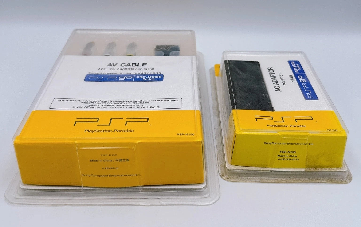 Sony PSP GO AV Cable PSP-N150 & AC Adapter PSP-N100 - New Sealed