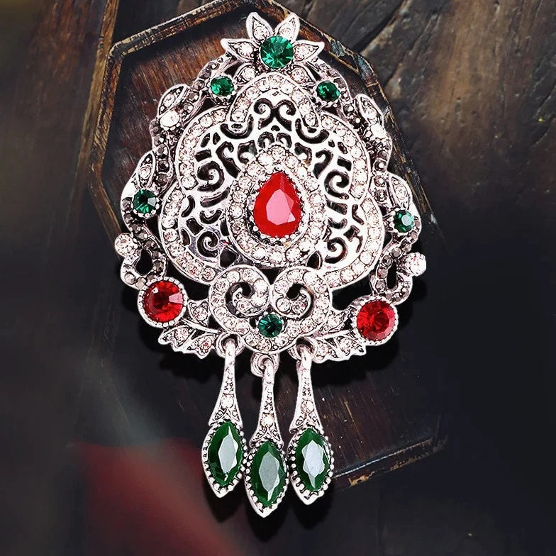 fashion women clothing accessories retro baroque brooch jewelry