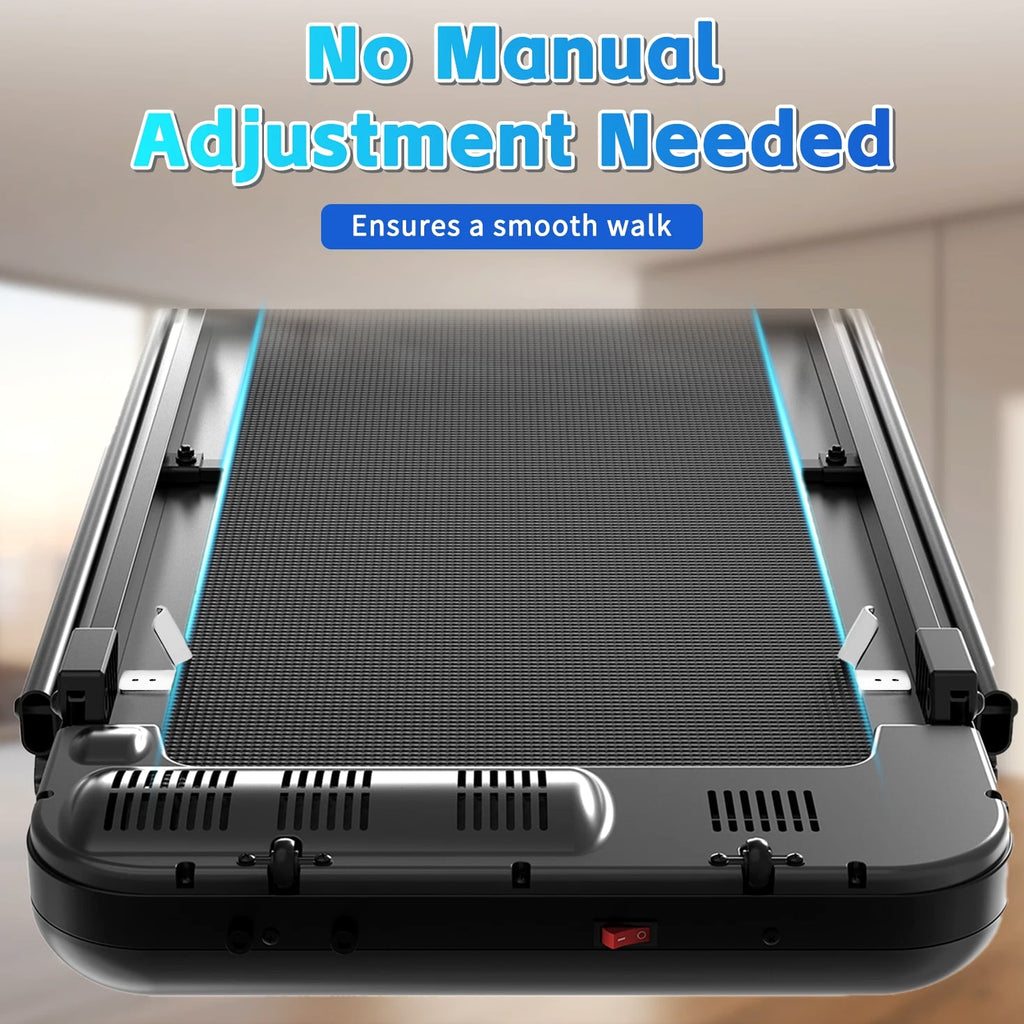 3-in-1 Under Desk Treadmill with Incline Walking and Jogging Machine for Home Office