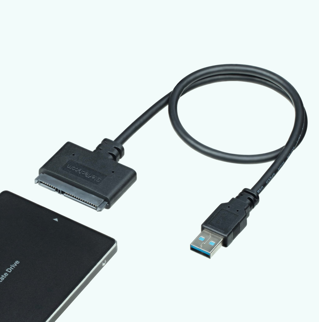 StarTech SATA to USB-C Cable, 10Gbps external hard drive adapter