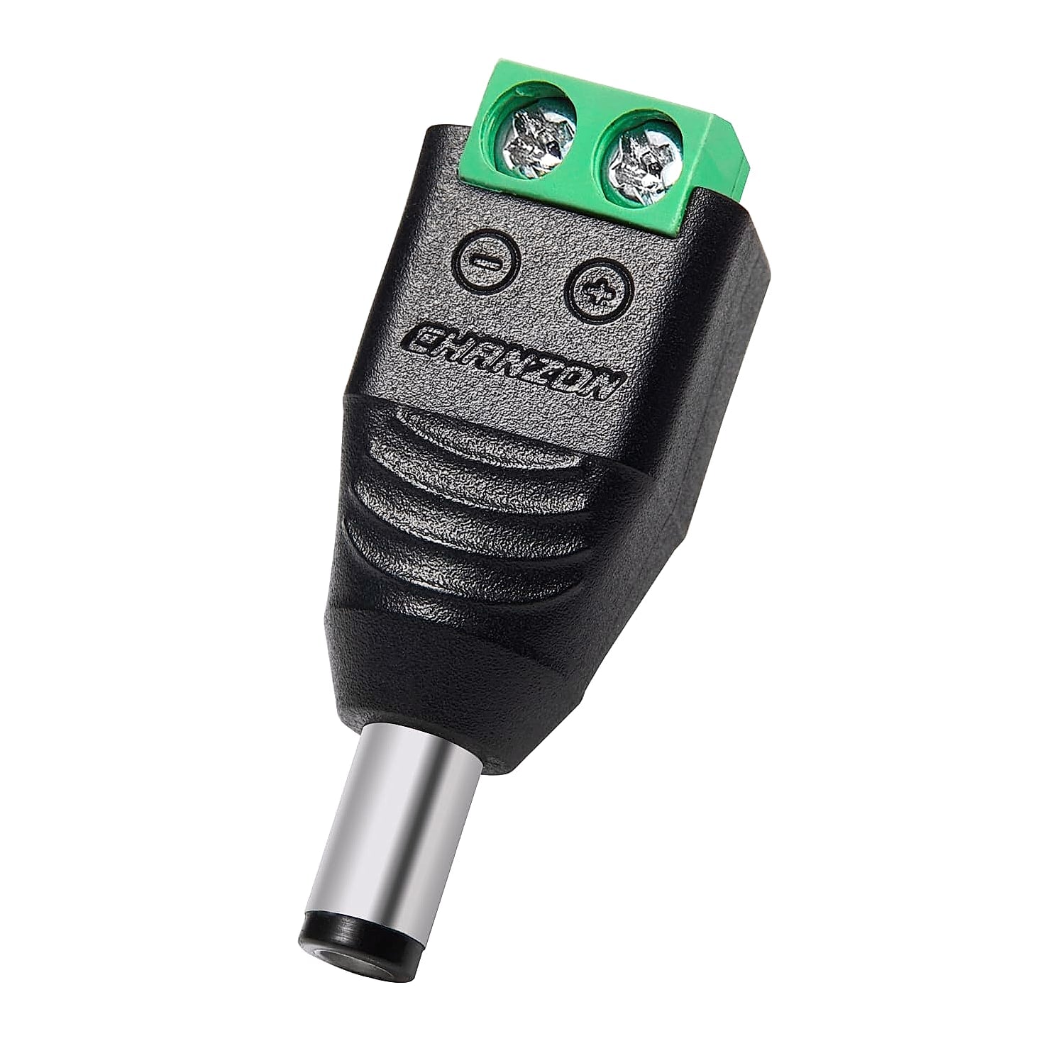 CHANZON 10x Male DC Power Connector 5.5mm x 2.1mm Barrel Jack