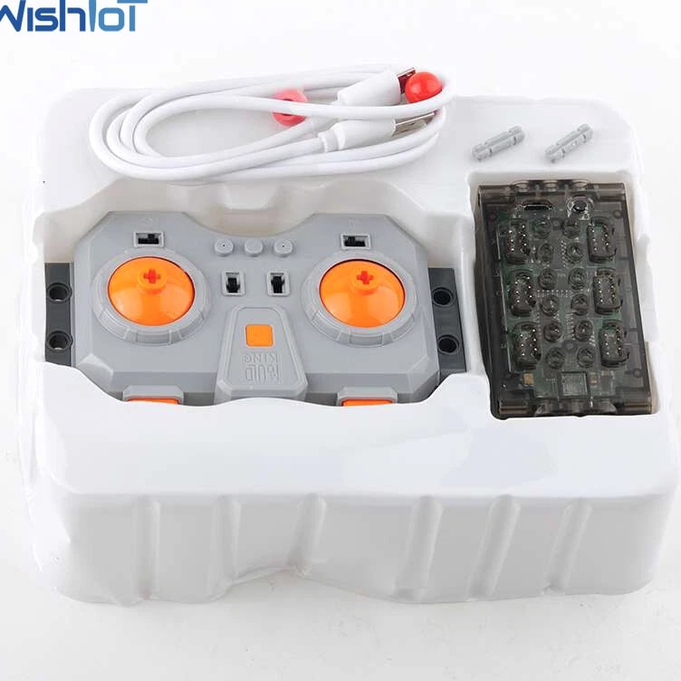 Mould King 2.4G 6CH Power Function Rechargeable Remote Control and Battery Box