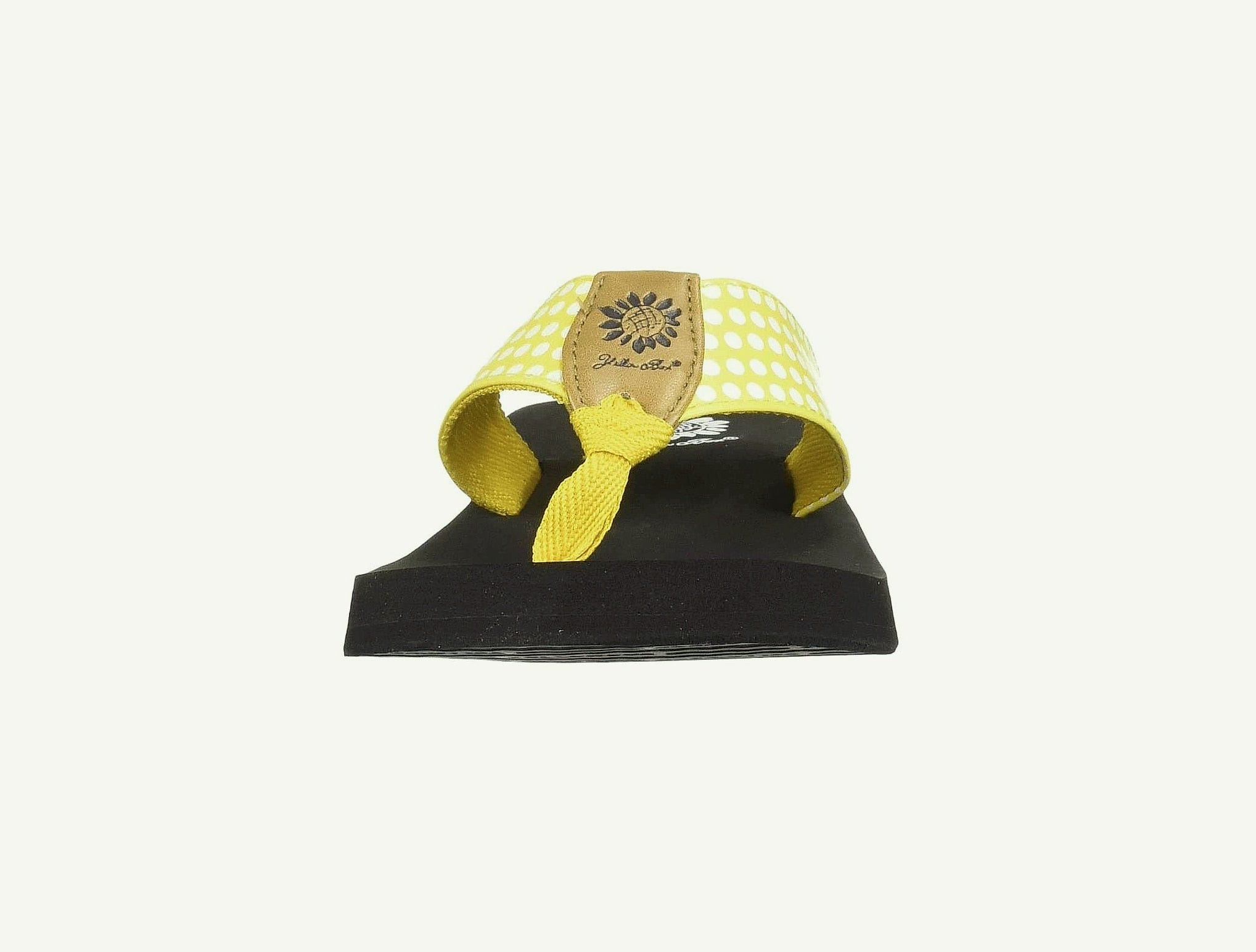 Yellow Box Fromy Girls' Sandals with Polka Dot Strap