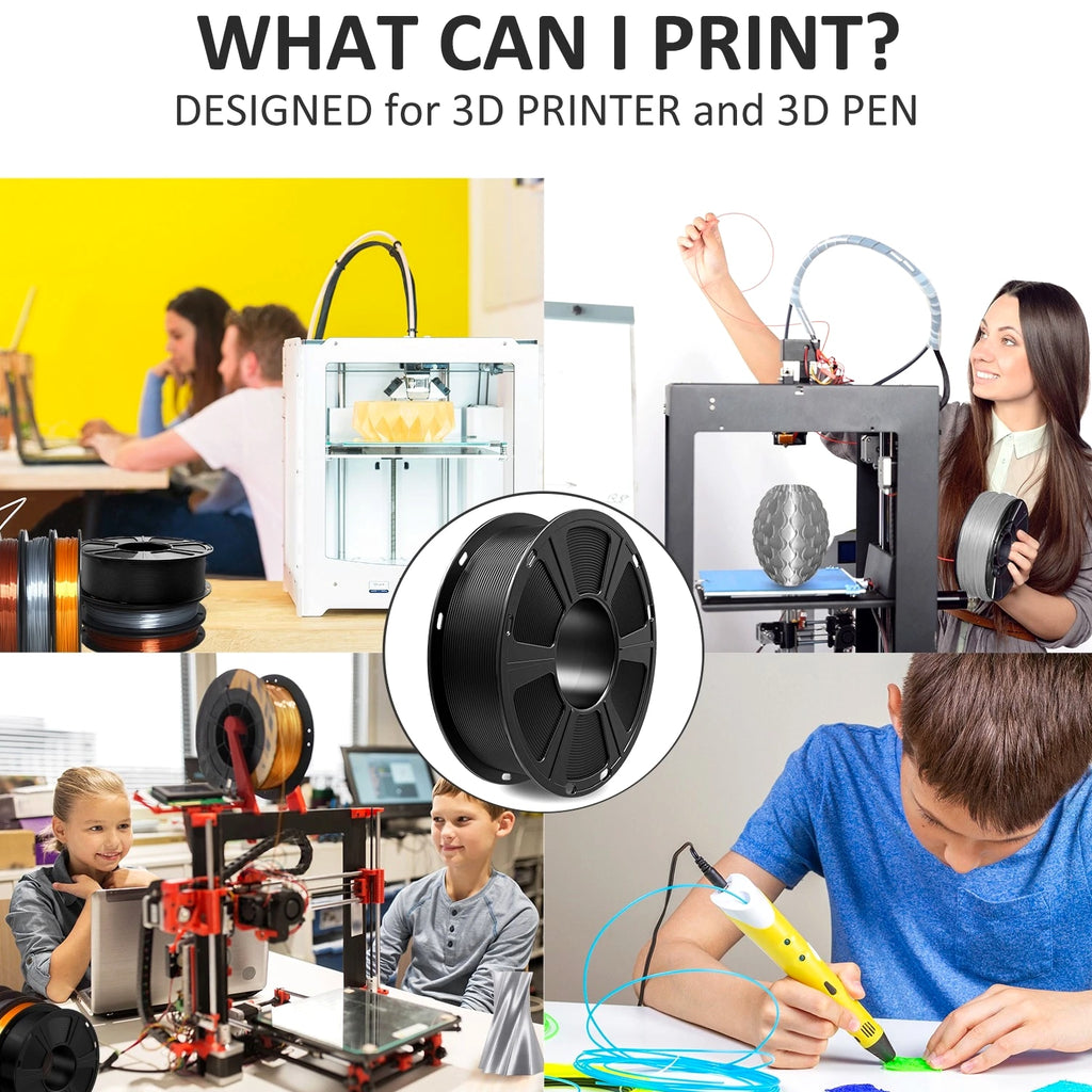 【Buy 6 Get 4 Free!Add 10】GEEETECH 3D Printer Filament PLA /ABS+/PETG/TPU 1KG